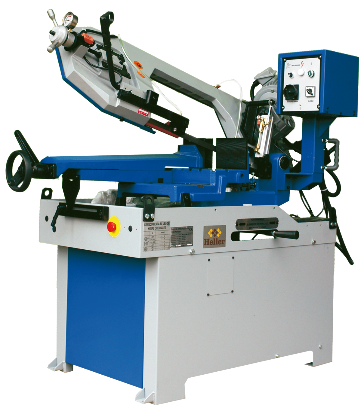 Sierra de cinta semiautomática HELFER CSO.DI-350