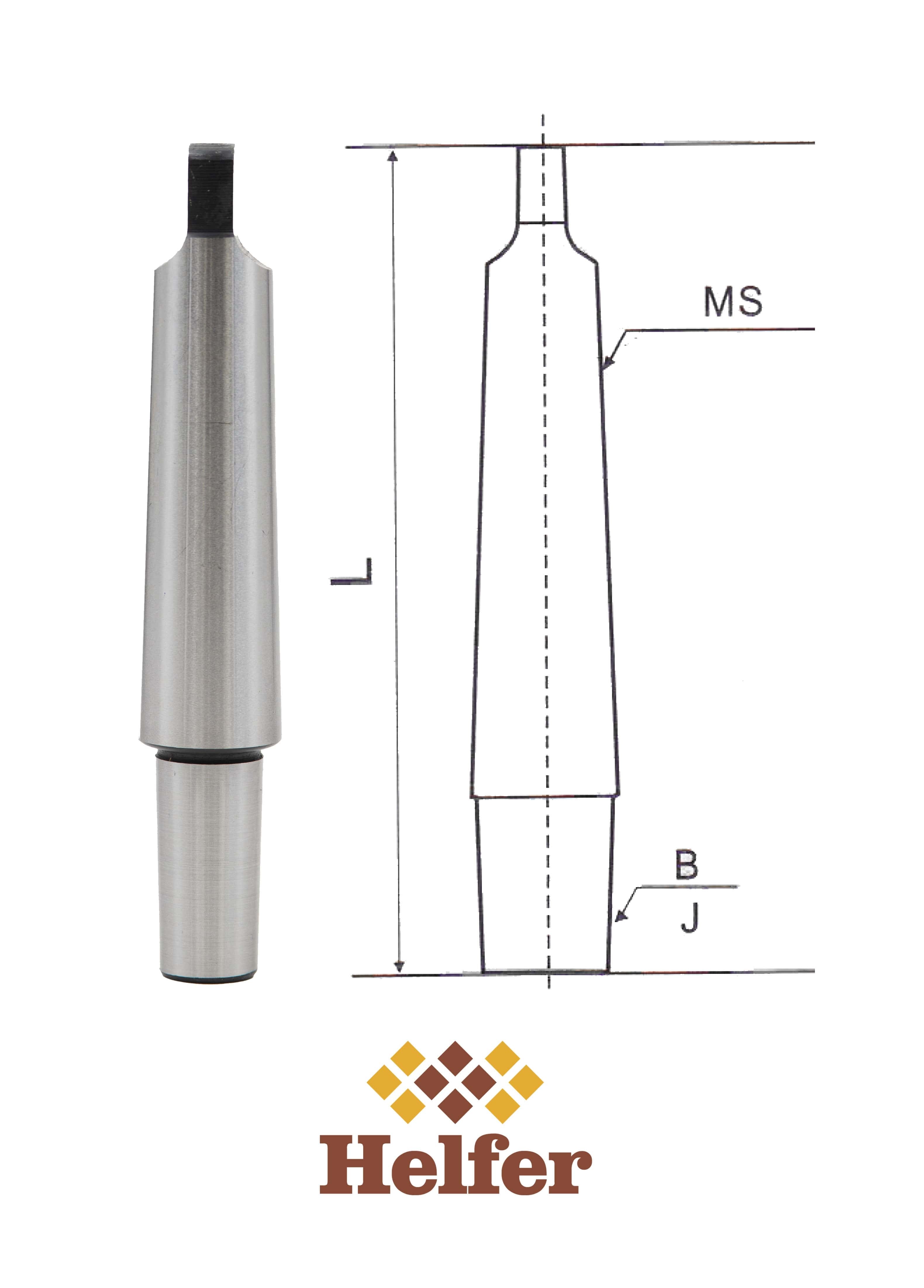 Espiga portabrocas S4B16EP