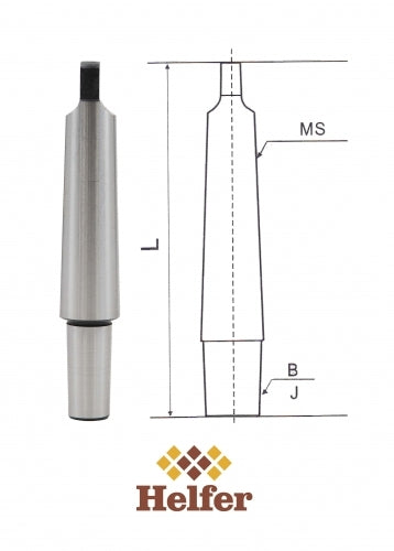 Espiga portabrocas S5B18EP