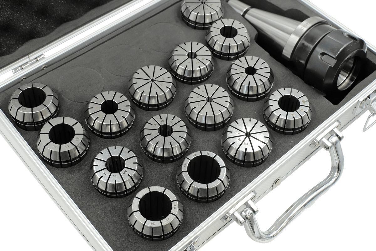 Juego de porta pinzas DIN2080 ISO50