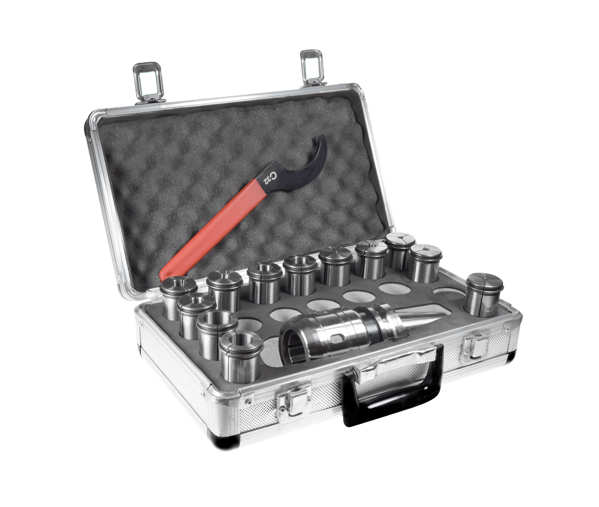 Juego de porta pinzas gran apriete BT50