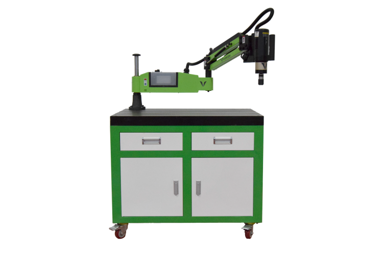 Work table with drawers for threaders